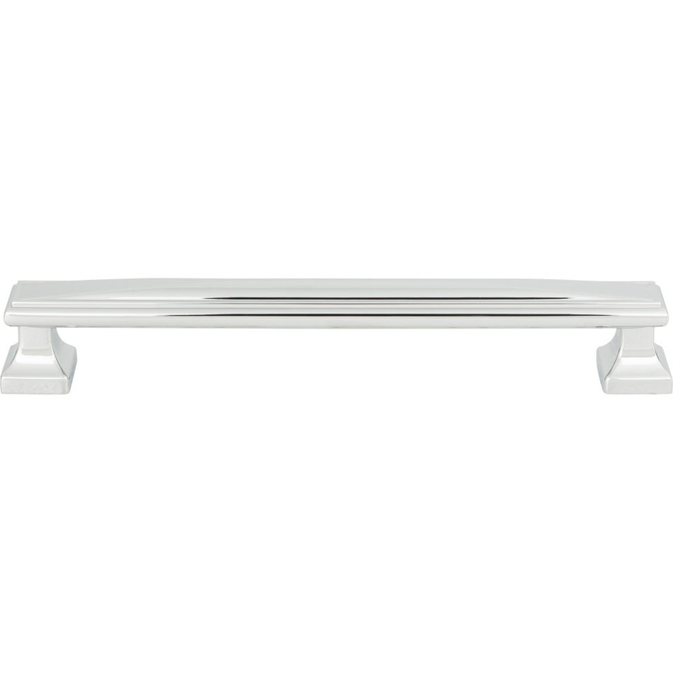 Atlas 375-CH: 7-9/16" cc Wadsworth Cabinet Pull - Polished Chrome