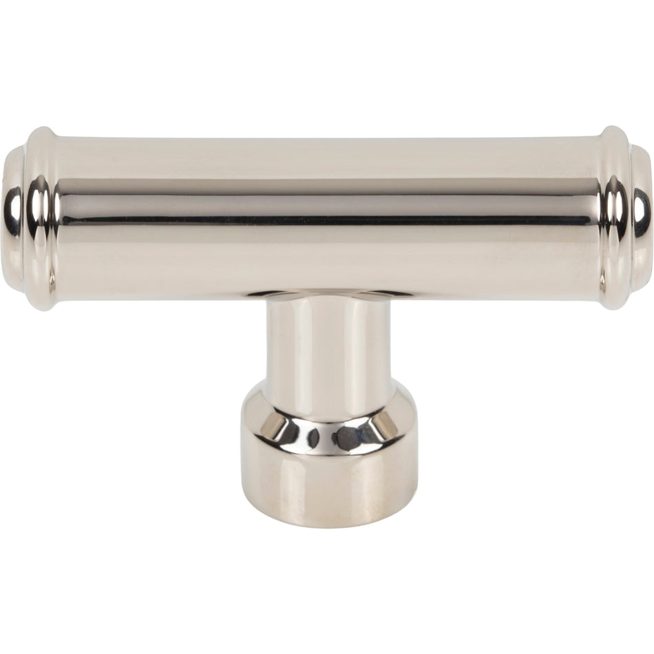 Top Knobs TK3412PN: 2-1/4"  Lavington Cabinet Knob - Polished Nickel