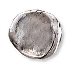 Hawk Hill 377BI: 1-1/4" Thumbprint Cabinet Knob - Black Iron
