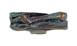Hawk Hill 380BI: 1-1/2" Layers Cabinet Knob - Black Iron