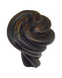 Hawk Hill 381SS: 1" Heavy Twist Cabinet Knob - Brass