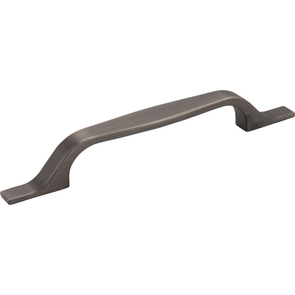 Elements 382-128BNBDL: 128 mm cc Cosgrove Handle Cabinet Pull - Brushed Pewter
