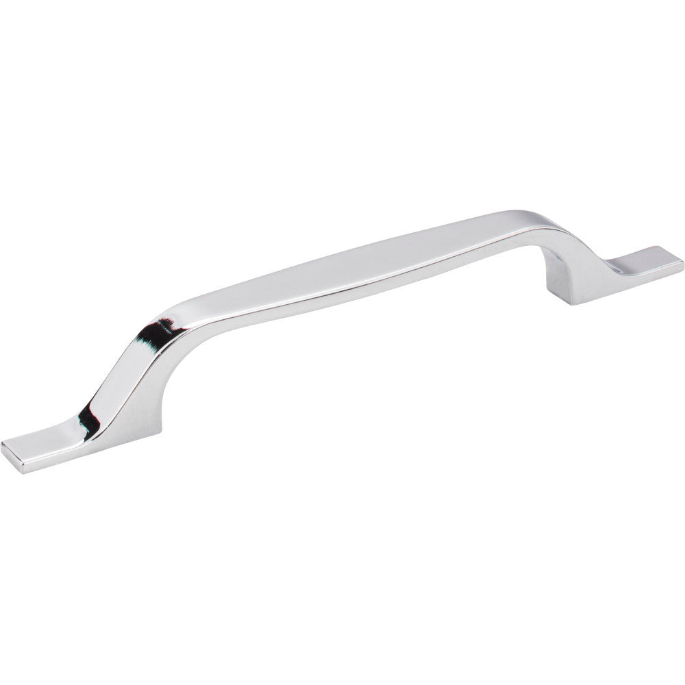 Elements 382-128PC: 128 mm cc Cosgrove Handle Cabinet Pull - Polished Chrome