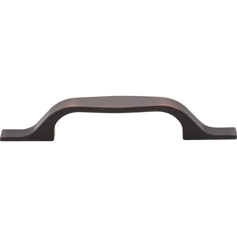 Elements 382-96DBAC: 96 mm cc Cosgrove Handle Cabinet Pull - Brushed Oil Rubbed Bronze