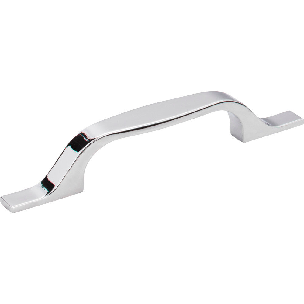 Elements 382-96PC: 96 mm cc Cosgrove Handle Cabinet Pull - Polished Chrome