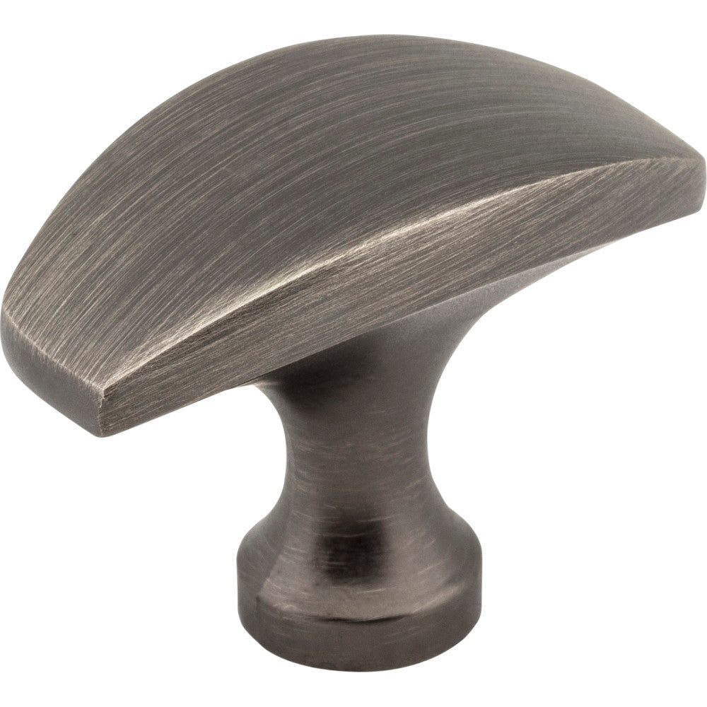 Elements 382BNBDL: 1-1/2" Cosgrove T-Bar Cabinet Knob - Brushed Pewter