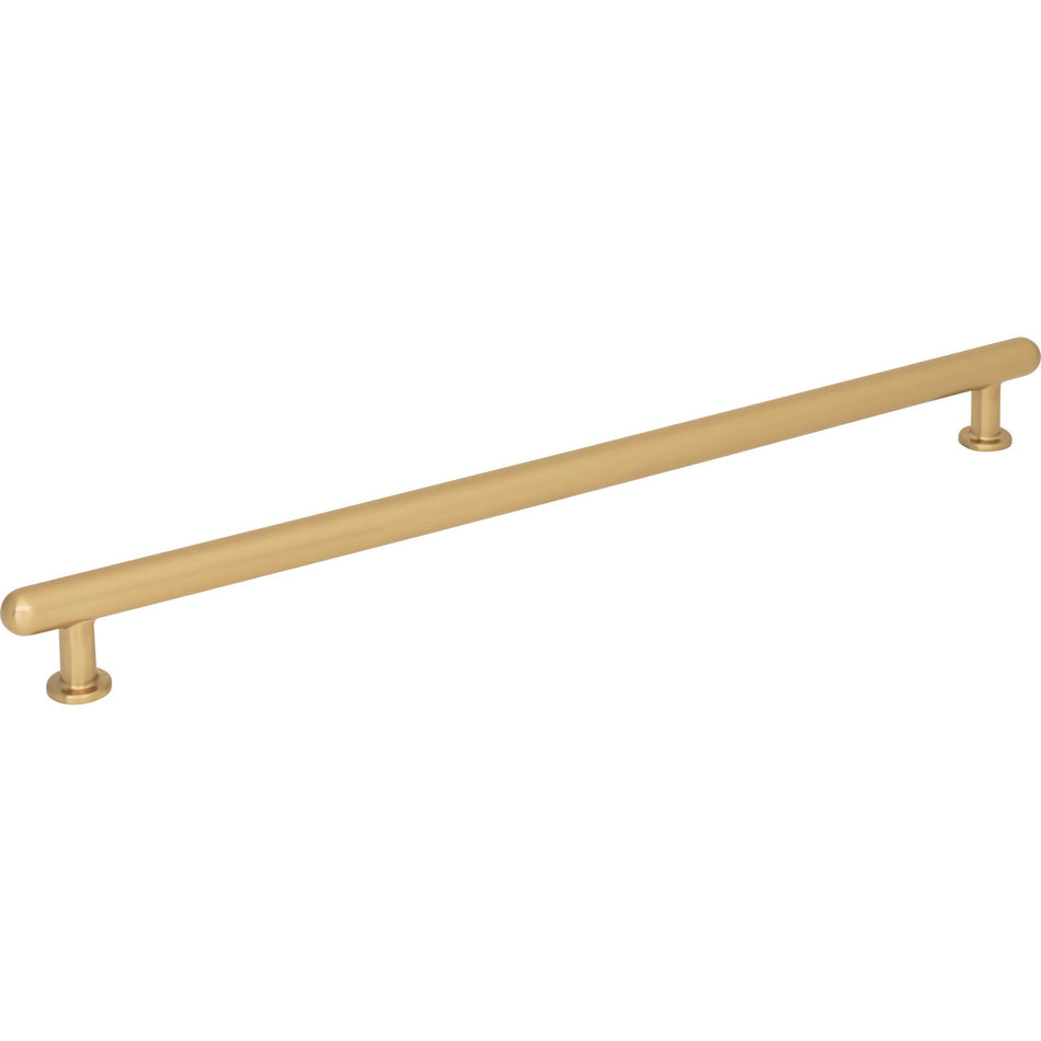 Top Knobs TK3336HB: 12" cc Lambert Bar Cabinet Pull - Honey Bronze