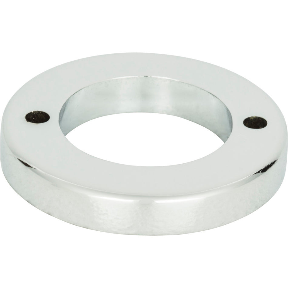 Atlas 388-CH: 1-7/8" Tableau Round Base - Polished Chrome