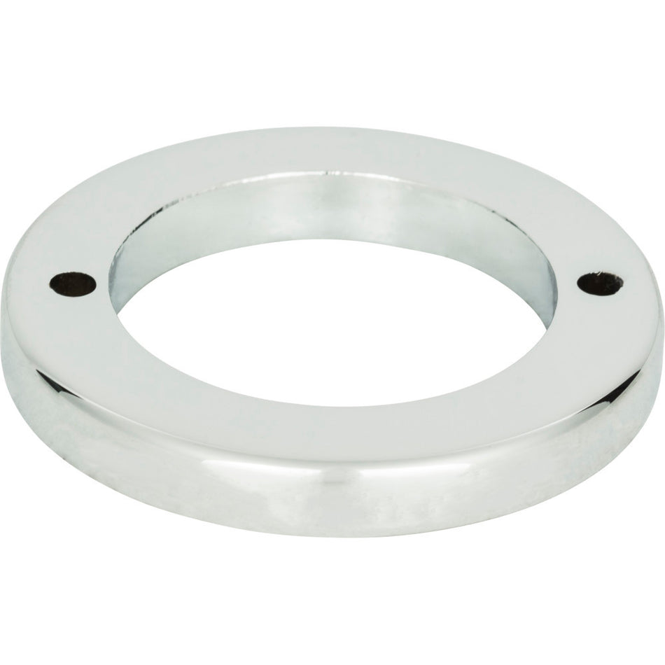 Atlas 389-CH: 2-1/4" Tableau Round Base - Polished Chrome
