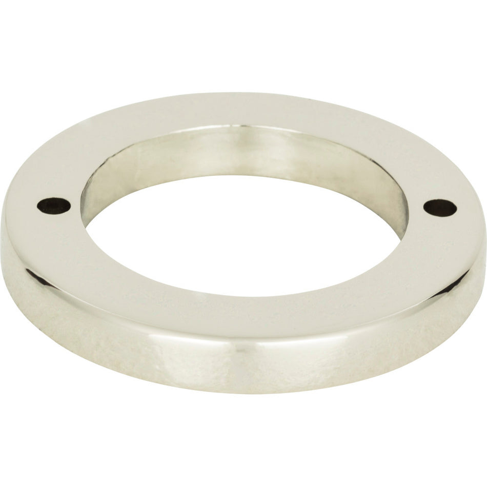 Atlas 389-PN: 2-1/4" Tableau Round Base - Polished Nickel