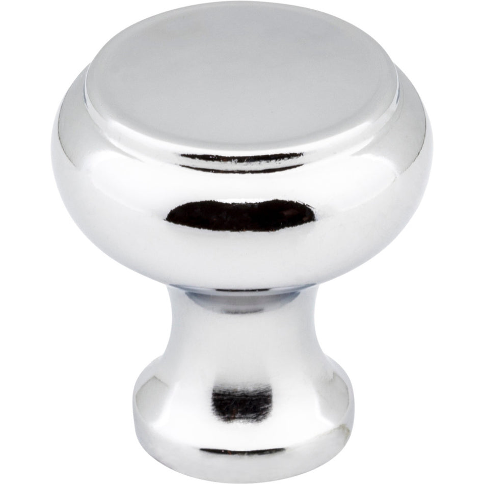 Elements 3898PC: 1-3/16" Westbury Round Cabinet Knob - Polished Chrome