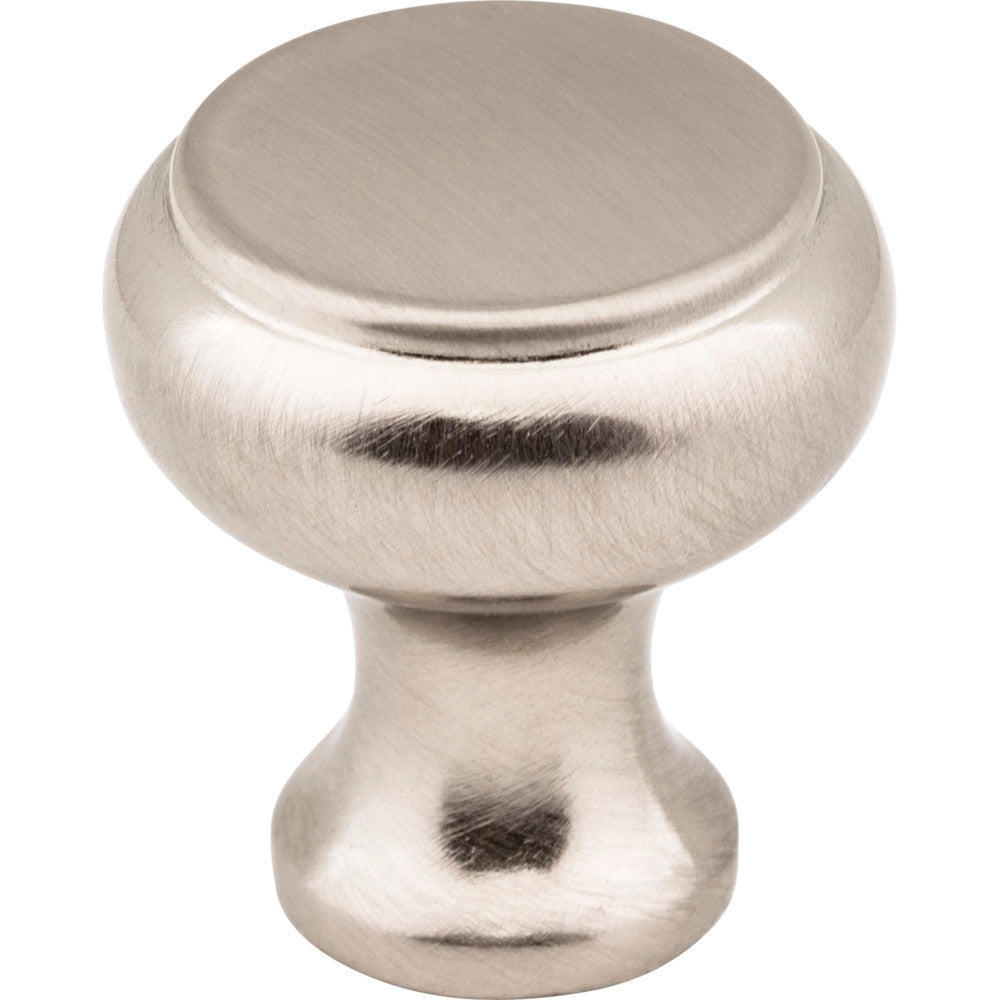 Elements 3898SN: 1-3/16" Westbury Round Cabinet Knob - Satin Nickel