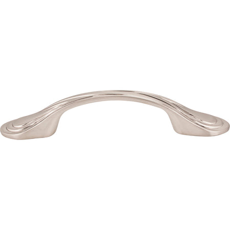 Elements 3899SN: 3" cc Westbury D-Handle Cabinet Pull - Satin Nickel