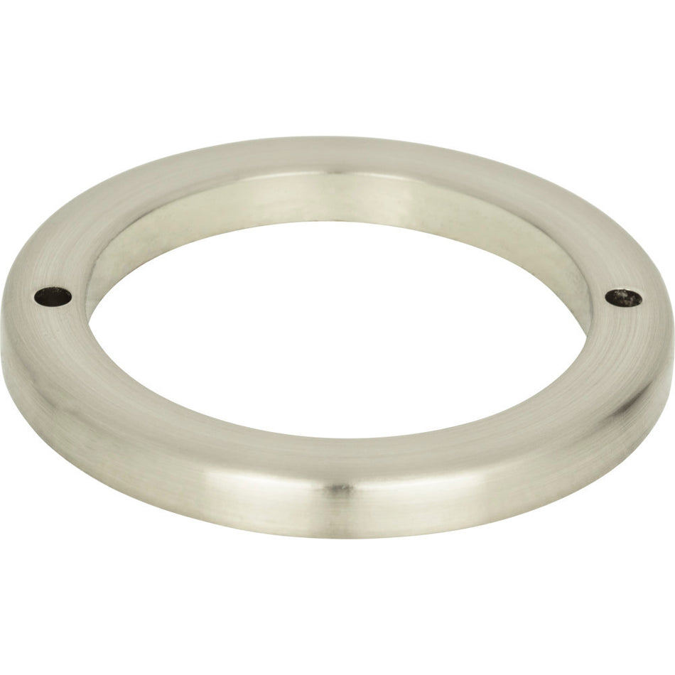 Atlas 390-BN: 3" Tableau Round Base - Brushed Nickel