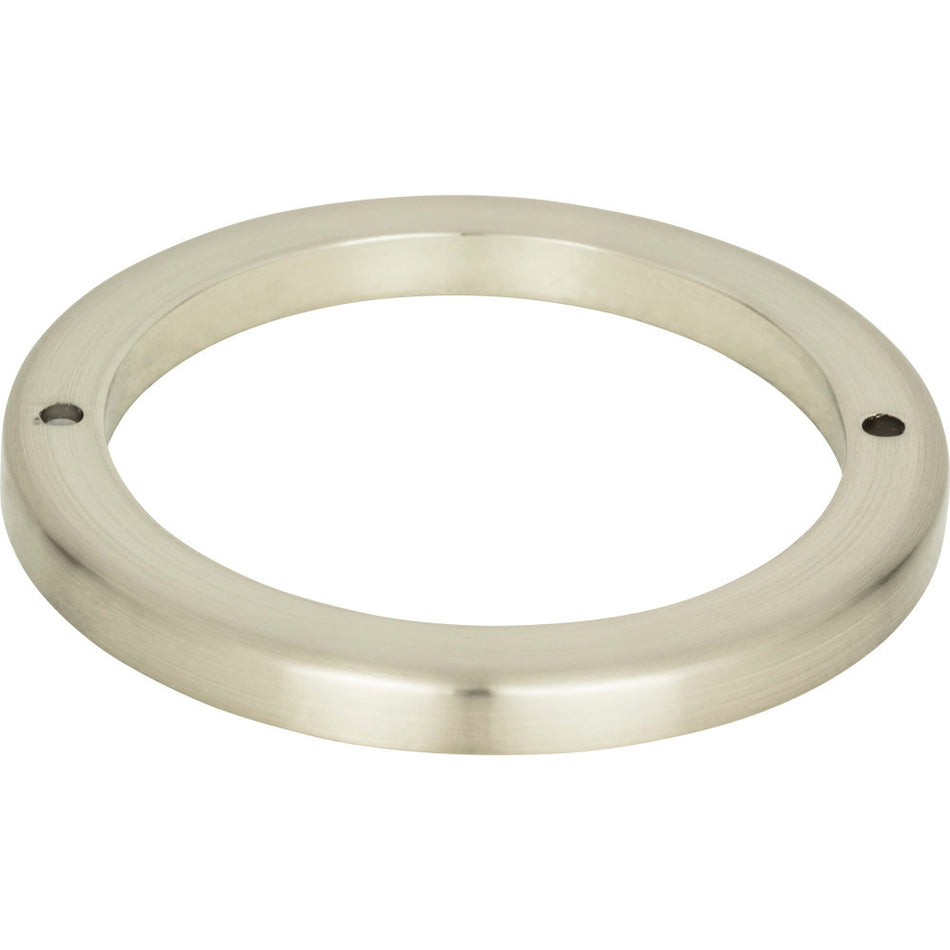 Atlas 391-BN: 3-1/2" Tableau Round Base - Brushed Nickel
