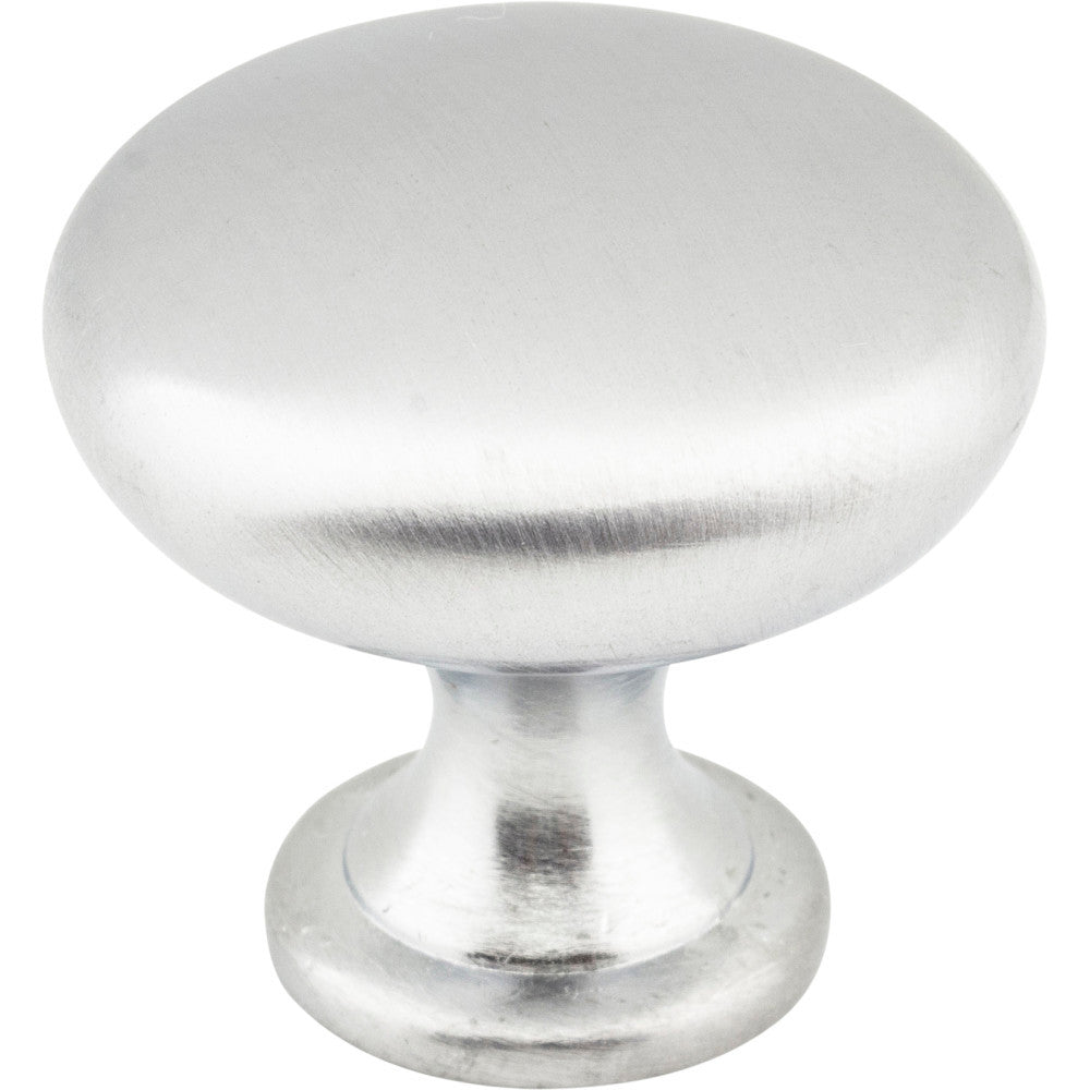 Elements 3910-BC: 1-3/16" Madison Round Cabinet Knob - Brushed Chrome