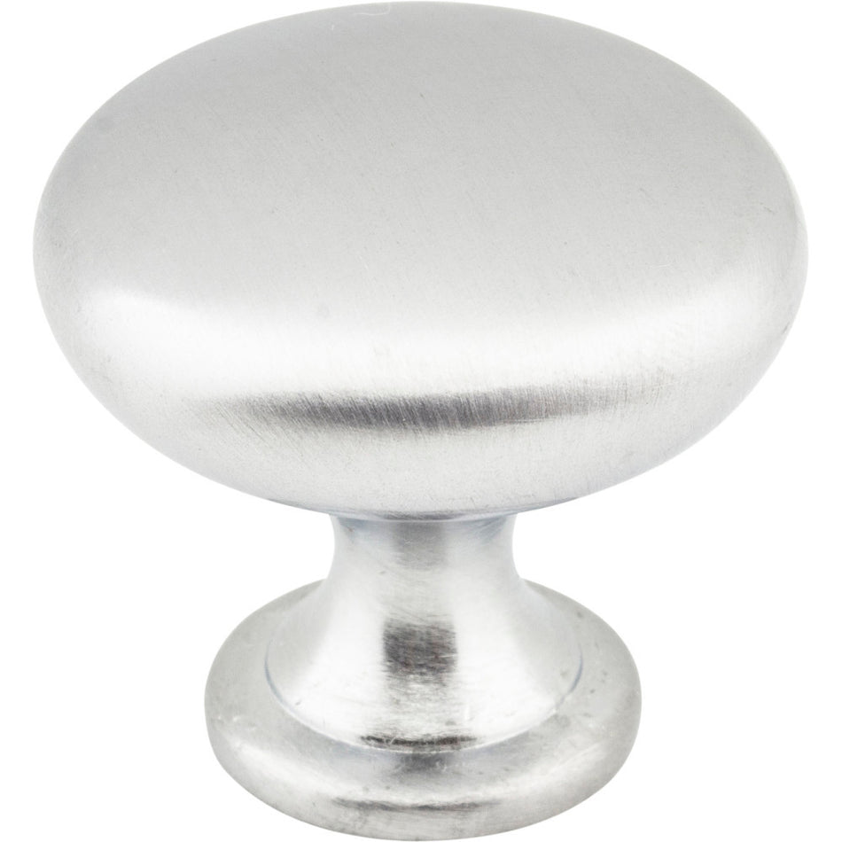 Elements 3910-BC: 1-3/16" Madison Round Cabinet Knob - Brushed Chrome