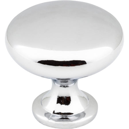 Elements 3910-PC: 1-3/16" Madison Round Cabinet Knob - Polished Chrome