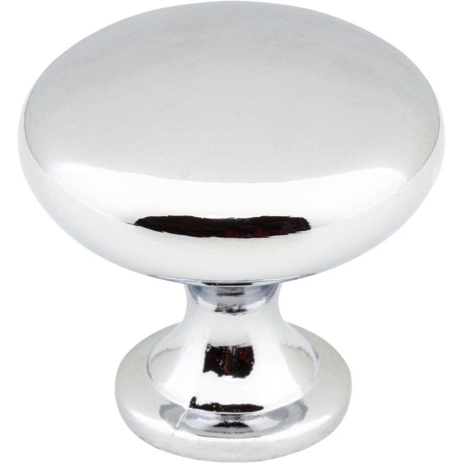 Elements 3910-PC: 1-3/16" Madison Round Cabinet Knob - Polished Chrome