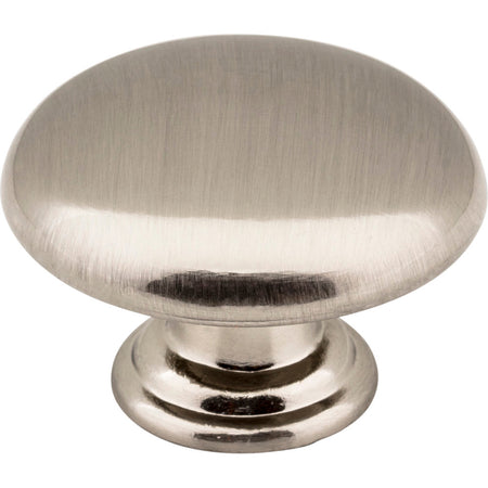 Elements 3950-SN: 1-3/16" Gatsby Round Cabinet Knob - Satin Nickel