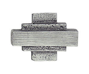 Hawk Hill 397SP: 1-1/4" Skyline Cabinet Knob - Satin Pewter