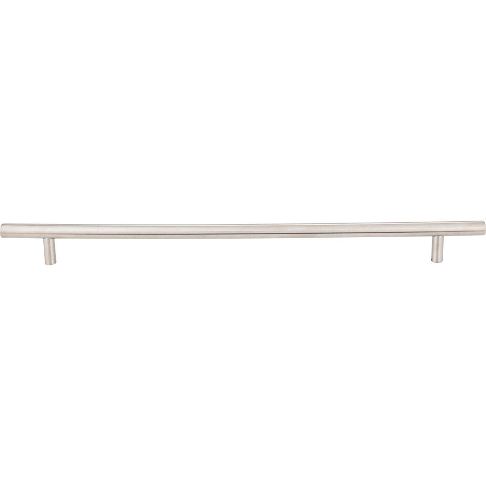 Elements 397SS: 319 mm cc Naples Round Bar Cabinet Pull - Stainless Steel