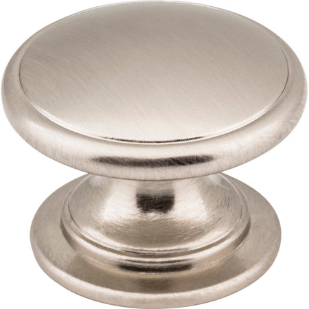 Jeffrey Alexander 3980-SN: 1-1/4" Durham D-Handle Cabinet Knob - Satin Nickel