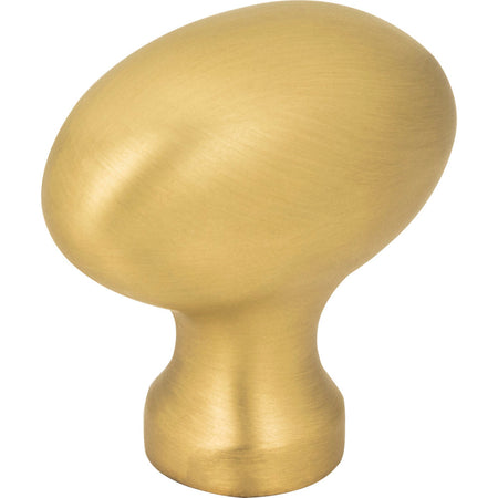 Jeffrey Alexander 3991BG: 1-9/16" Lyon Egg Cabinet Knob - Brushed Gold