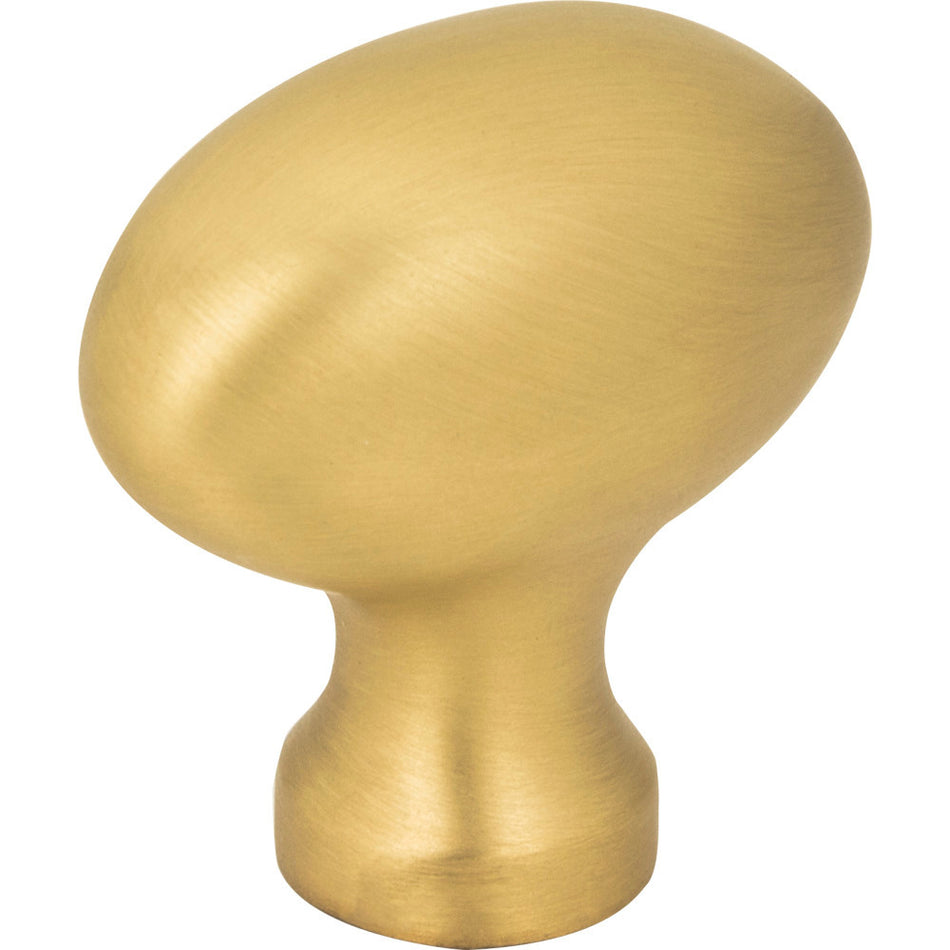 Jeffrey Alexander 3991BG: 1-9/16" Lyon Egg Cabinet Knob - Brushed Gold