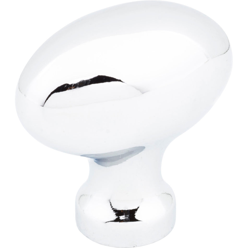 Jeffrey Alexander 3991PC: 1-9/16" Lyon Egg Cabinet Knob - Polished Chrome