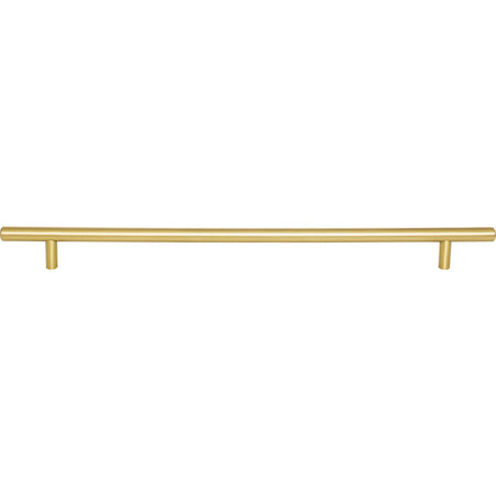 Elements 399BG: 319 mm cc Naples Round Bar Cabinet Pull - Brushed Gold
