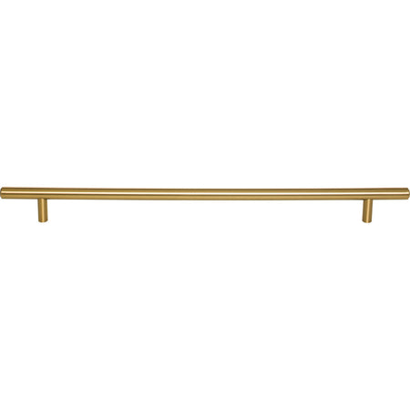 Elements 399SBZ: 319 mm cc Naples Round Bar Cabinet Pull - Satin Bronze
