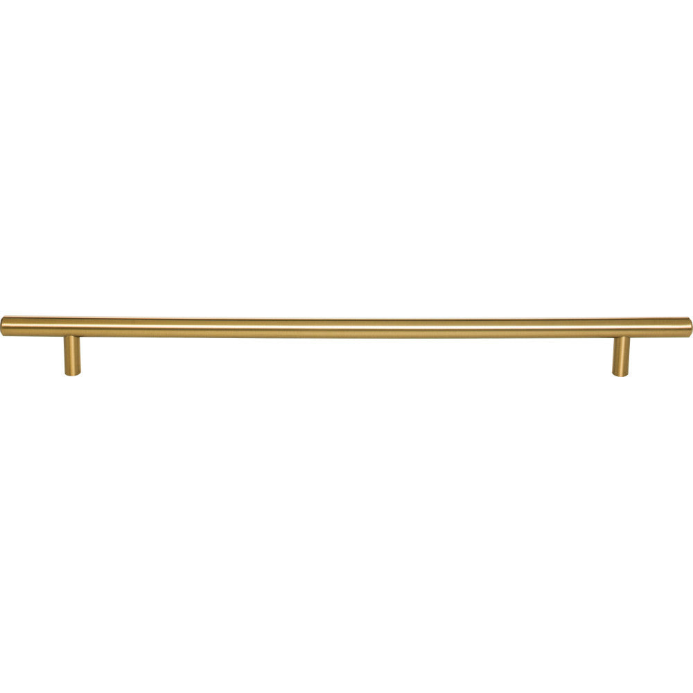 Elements 399SBZ: 319 mm cc Naples Round Bar Cabinet Pull - Satin Bronze