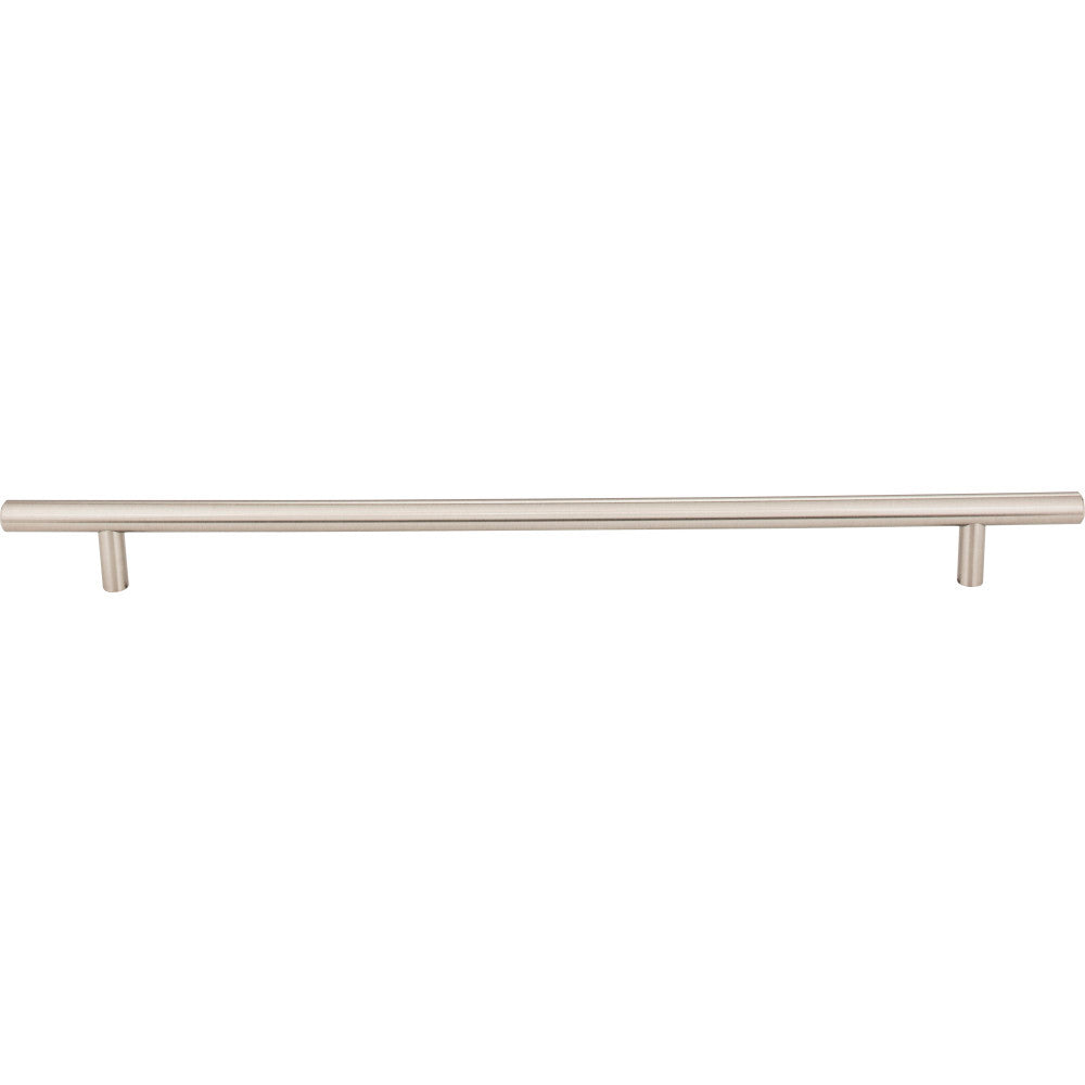 Elements 399SN: 319 mm cc Naples Round Bar Cabinet Pull - Satin Nickel