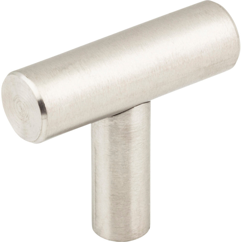 Elements 39SS: 1-9/16" Naples T-Bar Cabinet Knob - Stainless Steel