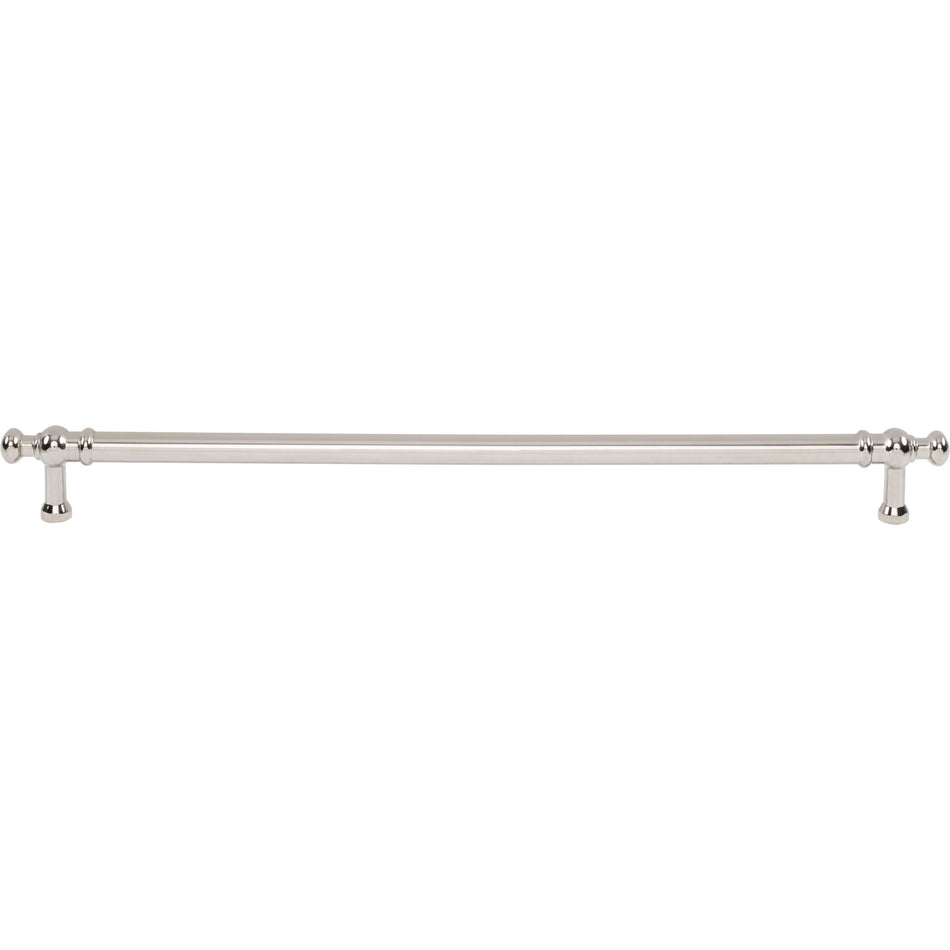 Top Knobs TK3306PN: 12" cc Wetherby Cabinet Pull - Polished Nickel