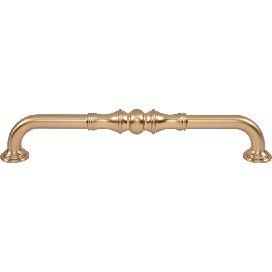 Top Knobs TK3437HB: 12" cc Bayridge Appliance Pull - Honey Bronze