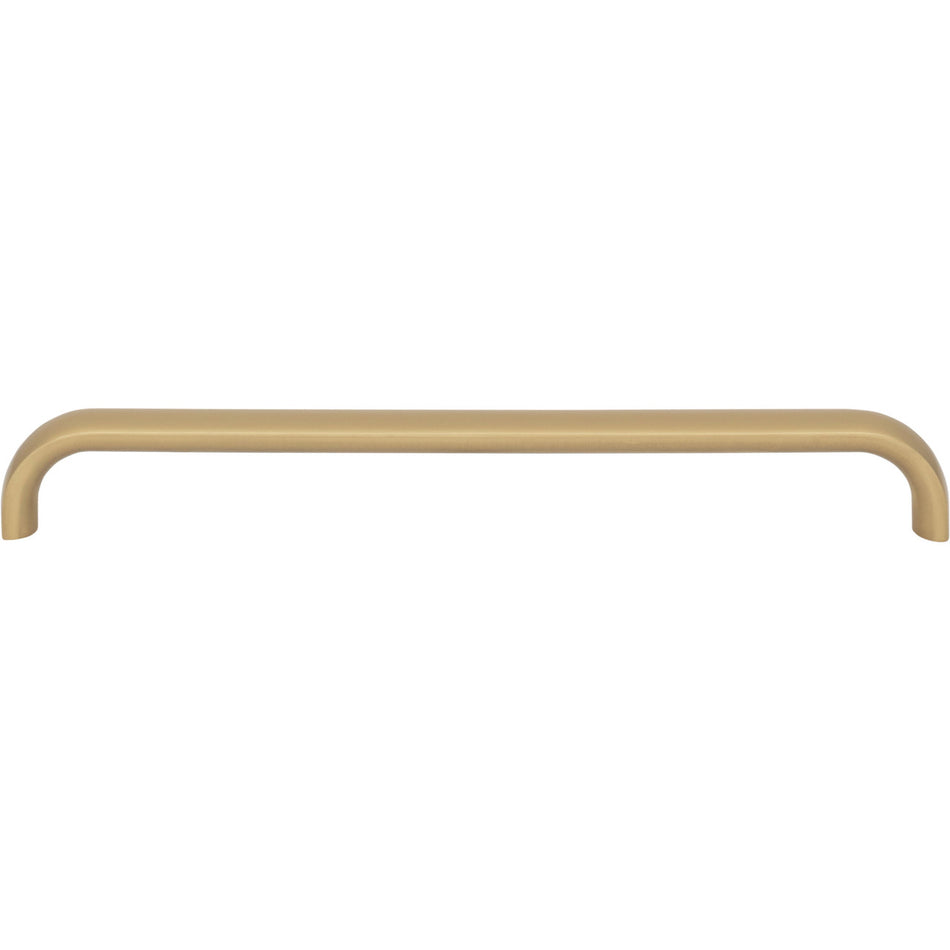 Top Knobs TK3345HB: 7-9/16" Brockwell D-Handle Cabinet Pull - Honey Bronze