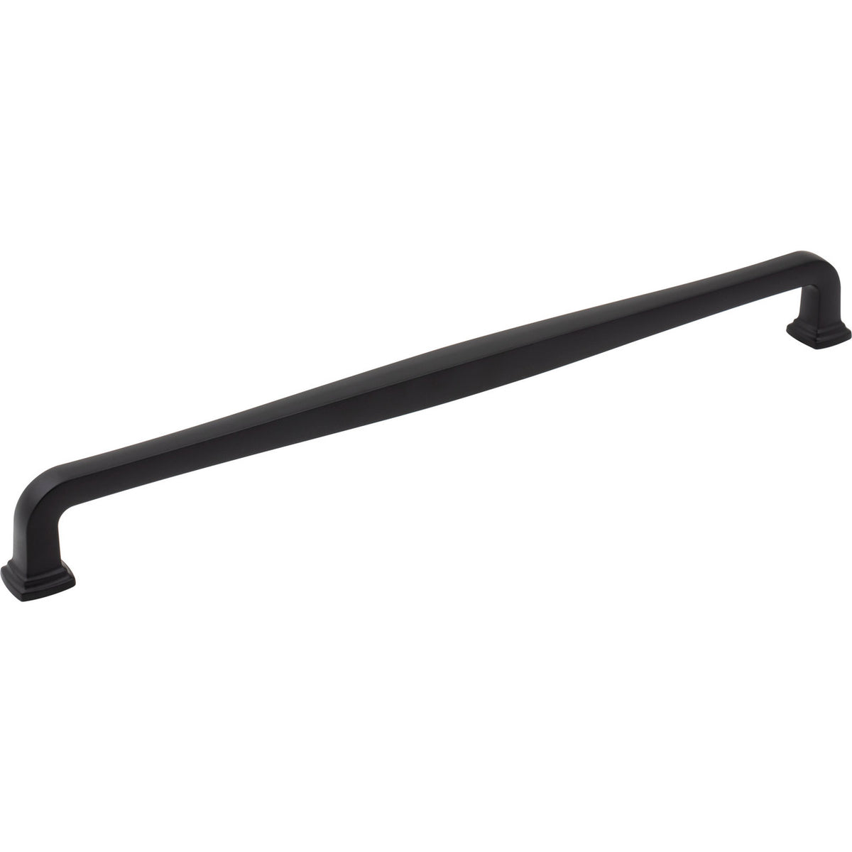 Jeffrey Alexander 782-305MB: 305mm cc Fontana Bar Cabinet Pull - Matte Black