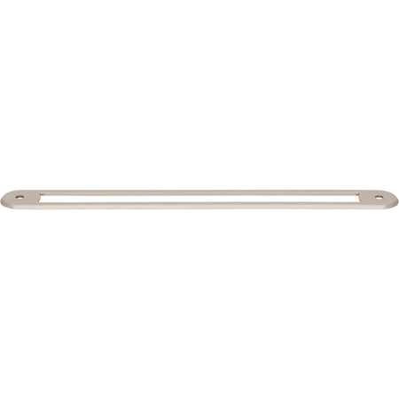 Top Knobs TK3356BSN: 8-13/16" Brockwell Oval Backplate - Brushed Satin Nickel
