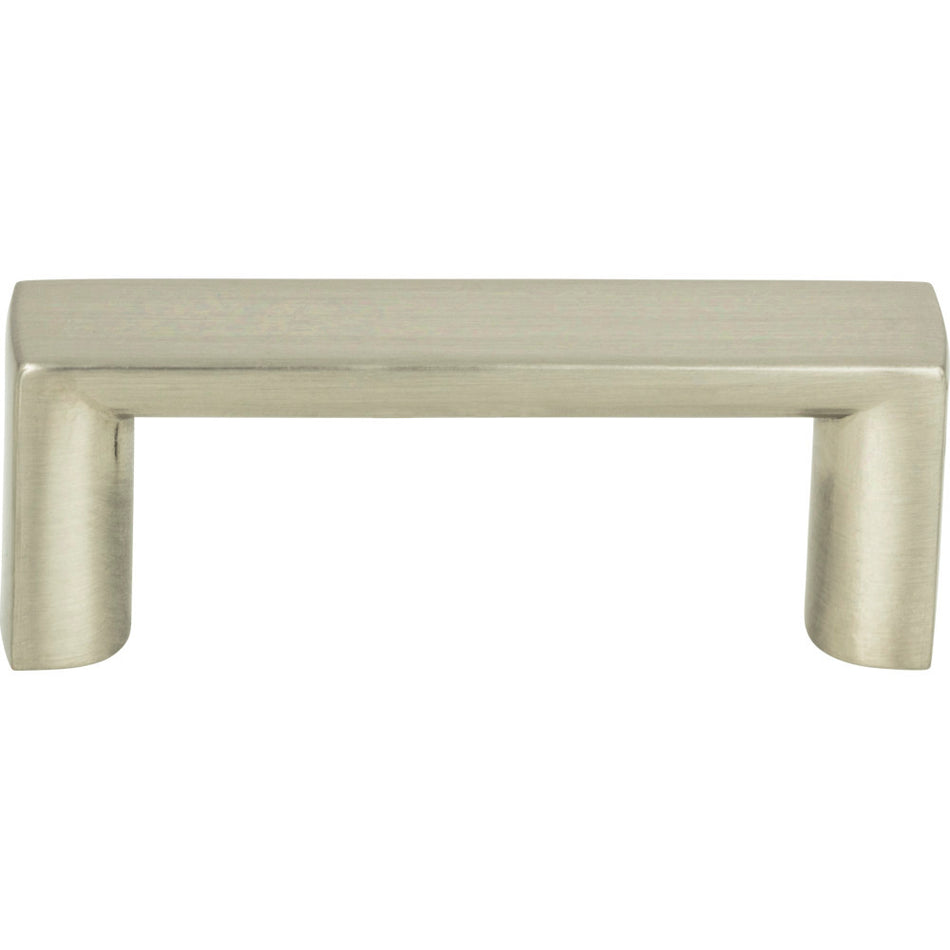 Atlas 401-BN: 1-7/8" cc Tableau Squared Handle - Brushed Nickel