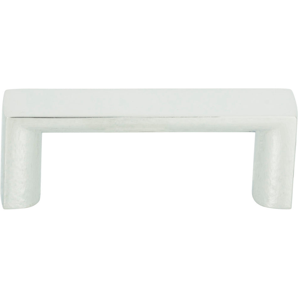 Atlas 401-CH: 1-7/8" cc Tableau Squared Handle - Polished Chrome