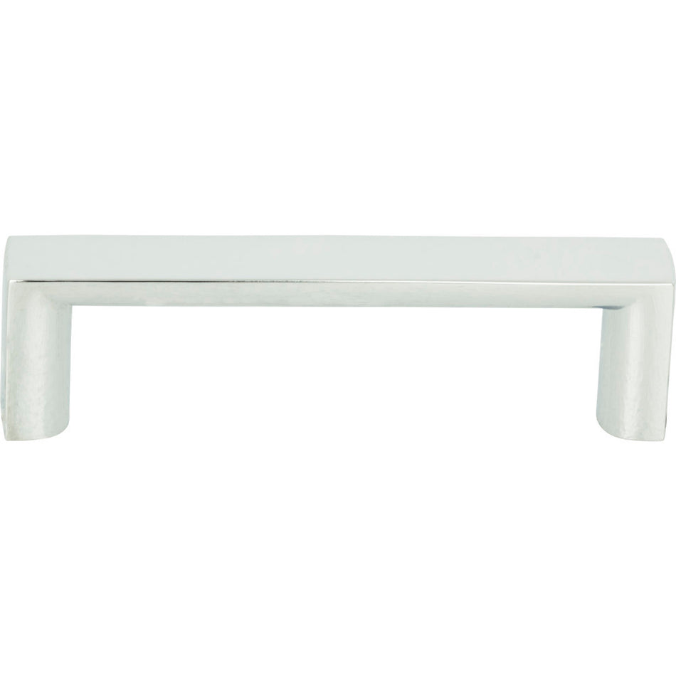 Atlas 402-CH: 2-1/2" cc Tableau Squared Handle - Polished Chrome