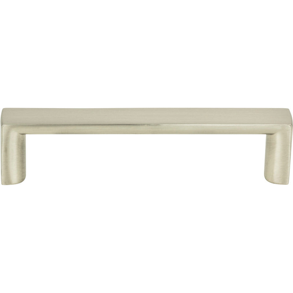 Atlas 403-BN: 3" cc Tableau Squared Handle - Brushed Nickel