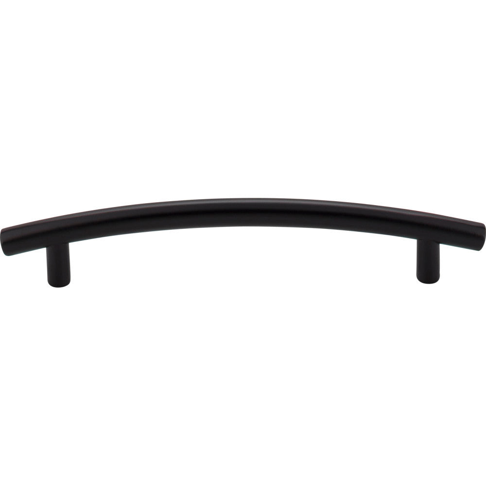 Elements 406-128BLK: 128 mm cc Belfast Arch Bar Cabinet Pull - Black
