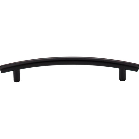 Elements 406-128BLK: 128 mm cc Belfast Arch Bar Cabinet Pull - Black