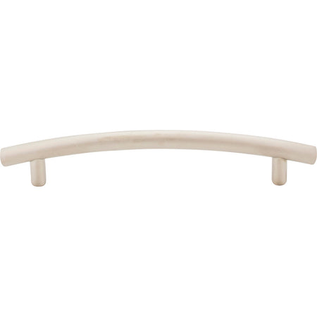 Elements 406-128DN: 128 mm cc Belfast Arch Bar Cabinet Pull - Dull Nickel