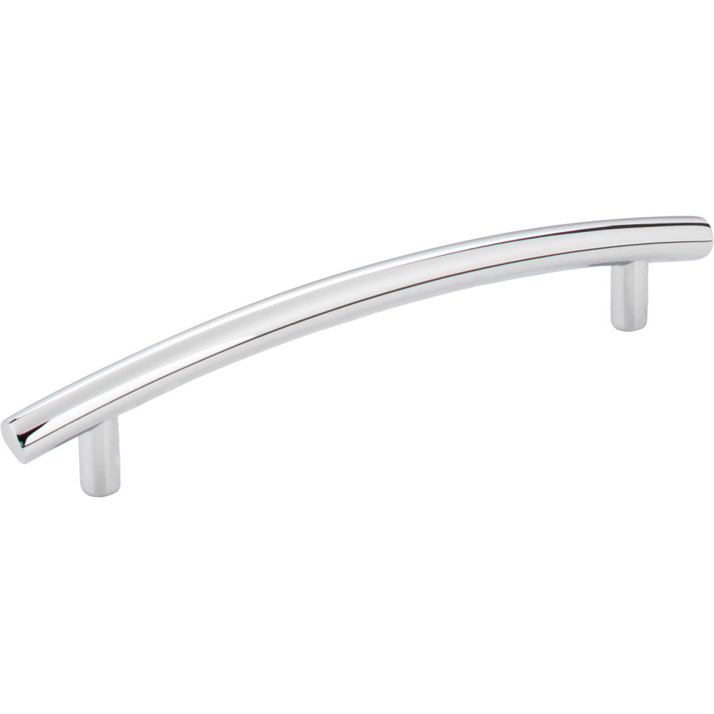 Elements 406-128PC: 128 mm cc Belfast Arch Bar Cabinet Pull - Polished Chrome