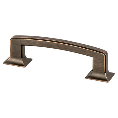 Berenson 4069-10VB: 96mm cc Hearthstone Cabinet Pull - Verona Bronze