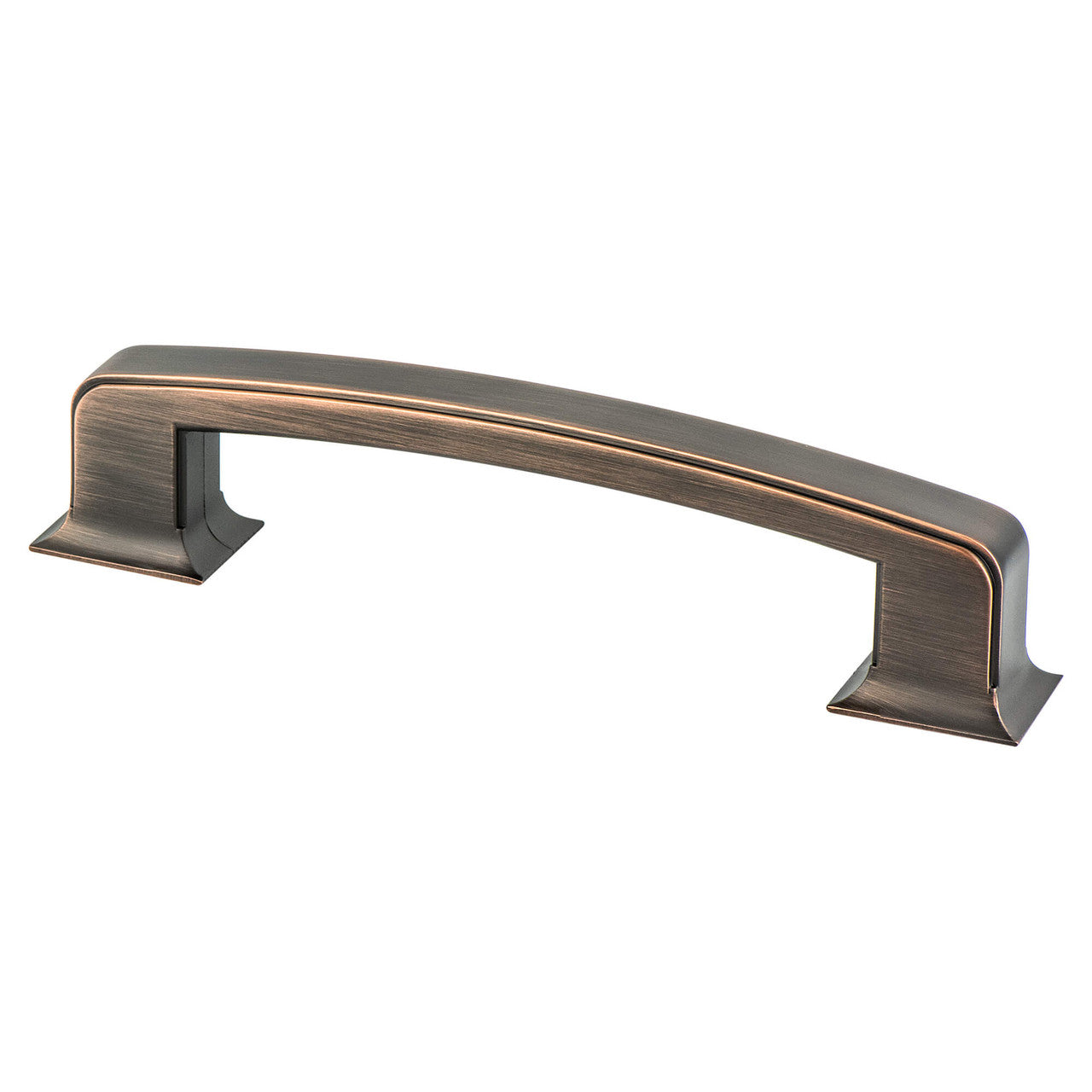 Berenson 4075-10VB: 6" cc Hearthstone Cabinet Pull - Verona Bronze